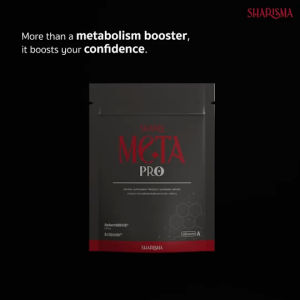 🛒🩶SharisMetaPro 6 ซอง + 🛒🧡SharisFiber 4 กล่อง (Set 1 เดือน) ลดไขมันช่องท้อง ปรับระบบเผาผลาญ