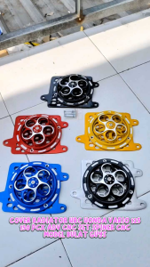 TUTUP COVER KIPAS RADIATOR HRC SET SPINER MODEL BULAT HONDA VARIO 125 150 PCX 150 ADV 150 CNC