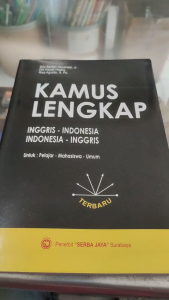 Kamus Lengkap Bahasa Inggris Soft Cover HVS Putih A5