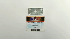 Plat Setelan Rantai Shogun (Harga Per 1 PCS) - Plate Pelat Washer Stelan Penahan Bracket Breket Rante Chain Adjuster Samping Tutup Arm Belakang Suzuki