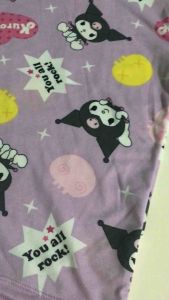 Kuromi Terno Pajama - Kids to Adult