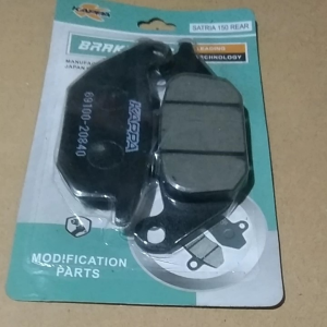 Dispad belakang Kappa type SATRIA 150 REAR /satria Fu vixion / Dispad atau Kampas rem cakram belakang satria Fu merk Kappa