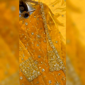 [PRE-ORDER] 2026 APRIL BOLLYWOOD MUSTARD YELLOW EMBROIDERED SHARARA SUIT WITH DUPATTA SET SIZE M TO 2XL ( DELIVERY 10 WORKING DAYS) ETA: 2026-12-30 |  TRADITIONAL MUSTARD YELLOW HALDI FUNCTION ETHNIC WEAR SET | PREMIUM SILK 3 PIECE STYLISH TOP SHARARA