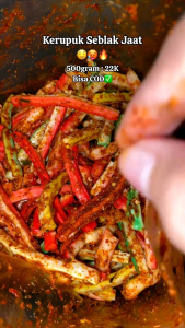 SEBLAK KERUPUK JAAT /KRUPUK BETON VIRAL BUMBU CIKRUH 1 KG