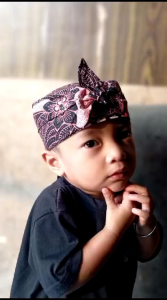 udeng sunda anak blangkon anak laki laki totopong iket sunda  blangkon anak anak kekinian