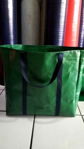 Tas Tenteng/Tas Cangking Bahan Terpal Korea Import Tipe A20 Super Tebal Kualitas Terjamin