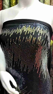 Bahan Kain Sequin 2tone High Quality