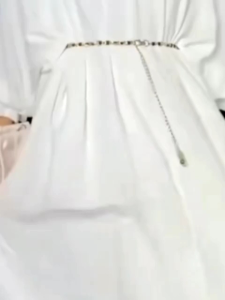 Ikat Pinggang Belt Rantai Slim Kombinasi Warna Korean