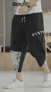 Celana Etnik Casual Korean Style Terkini Katun Linen Musim Panas