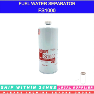 FS1000 FUEL WATER SEPARATOR [LOCAL STOCK. SHIP IN 24HRS] FUEL FILTER 3329289 FS19591 3413084 COMPATIBLE BALDWIN BF1259 CATERPILLAR 256-8753
