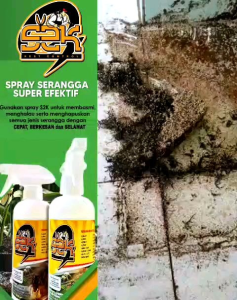 S2K 500 ml Spray ANTI SERANGGA ORGANIK BIOPESTICIDE
