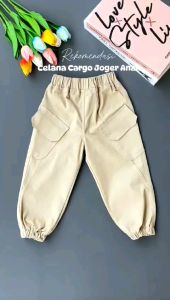 (latansa ggr)celana cargo panjang celana panjang chinos(kzl09) usia 1-9 tahun BILA TIDAK SESUAI BOLEH DI KEMBALIKAN