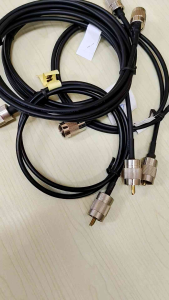 #สายRG58/TSLสายสัญญาณพร้อมขั้วPL259 +PL259