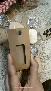 50 or 100 pcs Kraft sleeve for Keychain gift or souvenir box