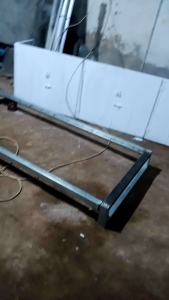 Dipan divan ranjang tempat tidur modern bongkar pasang baja ringan