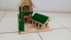 Rumah Desain Castell Bernuansa Hijau