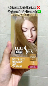 Ligh ash blue Color / Pewarna / Cat rambut 45 ml Bpom