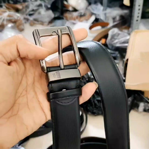 Gesper Sleting Kulit Sapi Asli Full Premium & Ikat Pinggang Kantong Resleting Pria