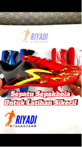 Sepatu FUTSAL Anak Paket 4 (Sepatu Kaos Kaki Deker Tas) Usia SD sampe SMP