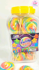 24pcs SWIRLY LOLLIPOP/ loot bag fillers / paninda / giveaways / party favors.