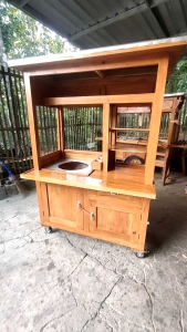Gerobak Bakso Roda 4 Roly: Gerobak Bakso Mudah Dibawa & Praktis