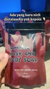 Sabun Vampire Daviena Skincare / Vampire Mask and Soap Daviena