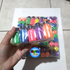 10 Pcs mainan pasir ajaib botol / mainan salju air botol