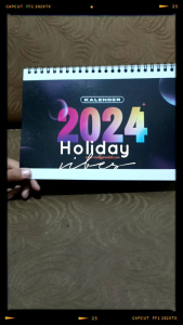 Kalender Duduk Tanggalan Meja Almanak Tahun 2025 Custom Logo Nahdlatul Ulama