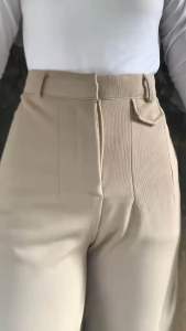 Oro knit pants || Celana panjang wanita oro knit premium super hughwaist || By.BAfashion