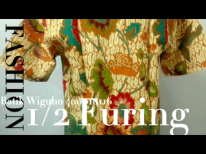 Baju Kemeja Pria Batik Wiguno 400010116 Katun Lengan Pendek 1/2 furing