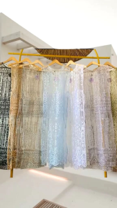 CARDIGAN OUTHER BRUKAT WANITA PANJANG//LACE BRUKAT TANPA LENGAN TALI SAMPING