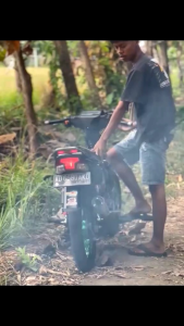 Knalpot Fiz R Force One Standar Racing & Tampang Model AHM