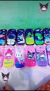 TEMPAT PENSIL/ BOKS PENSIL ANAK PEREMPUAN MURAH KOTAK PENSIL ANAK CEWEK GAMBAR 3D KARTUN