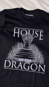 House of the Dragon Shirt Fire and Blood T-shirt | Amazedph