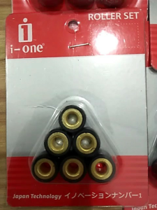 Roller set Roller Racing i-one ione Vario 125 7 8 9 10 11 12 13 14Gram / Roller Vario 150 PCX Beat 2020 Scoopy 2021 Spin 125 Skywave Skydrive Hayate Genio / Roller set i-one Japan Technology / Roller set motor Honda KZR dan Suzuki