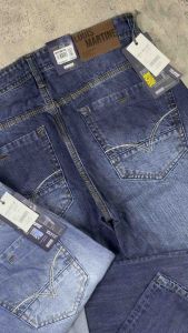 LOUIS MARTINE - Jeans Panjang pria Regular fit Basic Non Strech