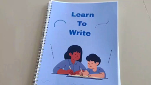 Childrens Writing Workbook/ Beginners Writing Guidebook / Kids Learning Manual / Learn To Write Workbook