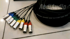 Kabel Snake 8 Channel Komplit Dengan Box Threshold Panjang 1-50 Meter