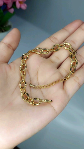 Xp.id - Gelang Rantai Titanium Simple Awet Anti Karat