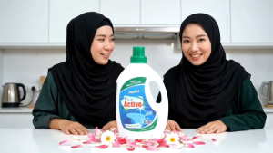 EcoFresh Liquid Laundry Detergent Blue Active Floral 2.7Kg Profez