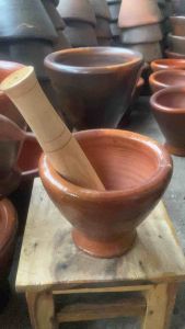 #ครกส้มตํา#ครกดินเผา#ขนาด8นิ้ว #ครกพร้อมสากไม้นะจ๊ะ#พร้อมส่งค่ะ