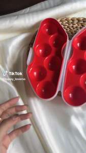 Tupperware Egg Keeper/ Egg Storer Tupperware simpan Telur (Egg Storage Container) jimat tempat telur tak pecah