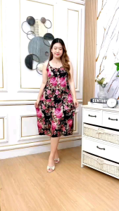 KUMIKO WEAR Dress Salsa midi - daster singlet  bumil busui bella viral Kekinian