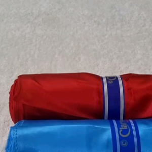 KAIN SATIN SATEN SILK POLOS CLARISSA BAHAN DEKORASI CRAFT BENDERA