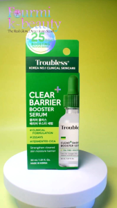Troubless Clear Barrier Booster Serum 30ml/1.01 fl.oz Exp: March 17 2028
