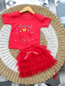 Setelan Anak Perempuan Karakter Cat Super