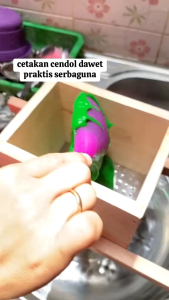 CETAKAN CENDOL DAWET AYU BAHAN KAYU PILIHAN TERBAIK FOOD GRADE