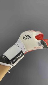 Sarung tangan kiper sepak bola Goalkeeper Goo Caballo Merah GRATIS SABLON NAMA