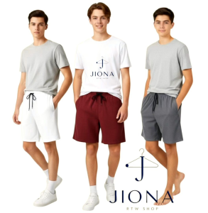 JIONA Corduroy Shorts for Male Teenager Comfortable & Stylish in Blue Green and Navy Perfect for Everyday Wear