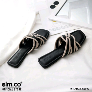 elm.co sandal wanita teplek selop Fashion korea alisa